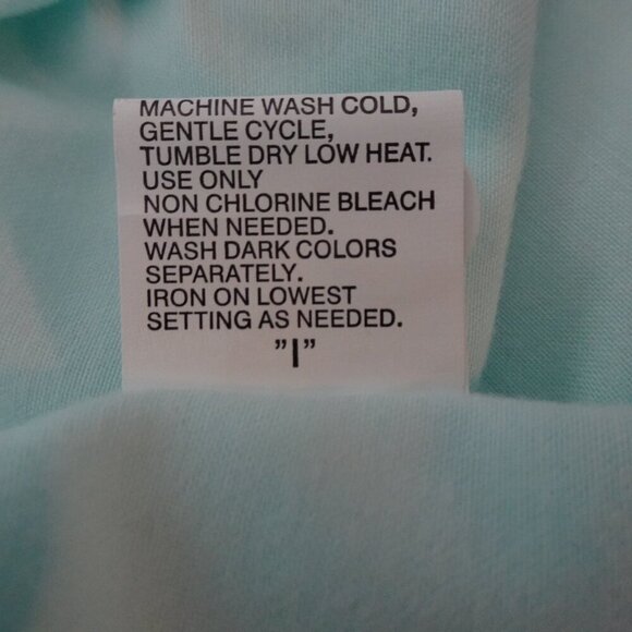 Miss Elaine Embroidered Nightgown Petite Size PS Blue Long Grandmacore - Picture 10 of 10